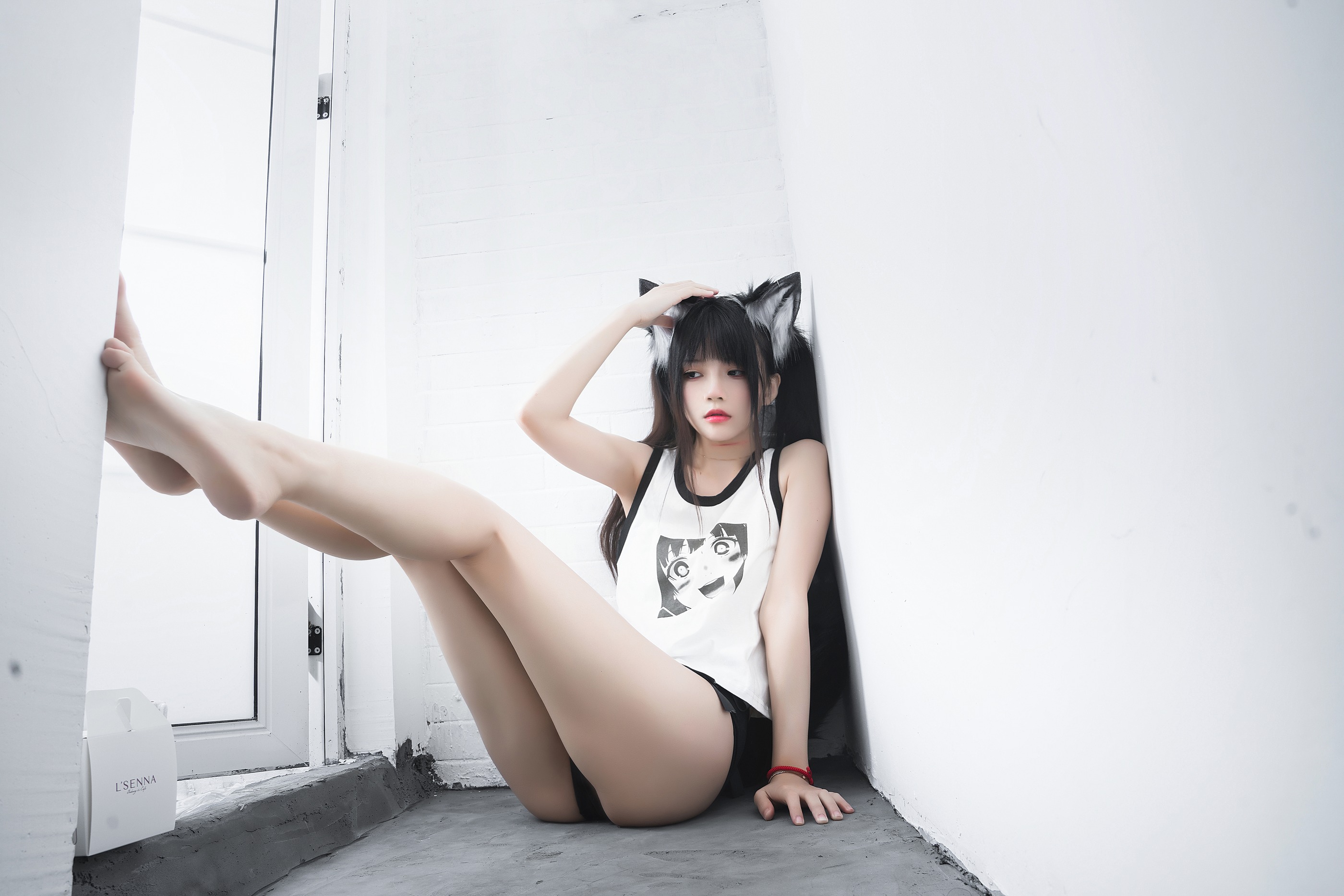 图片[1]-桜桃喵 – NO.129 狼崽崽[60P]-XikXak